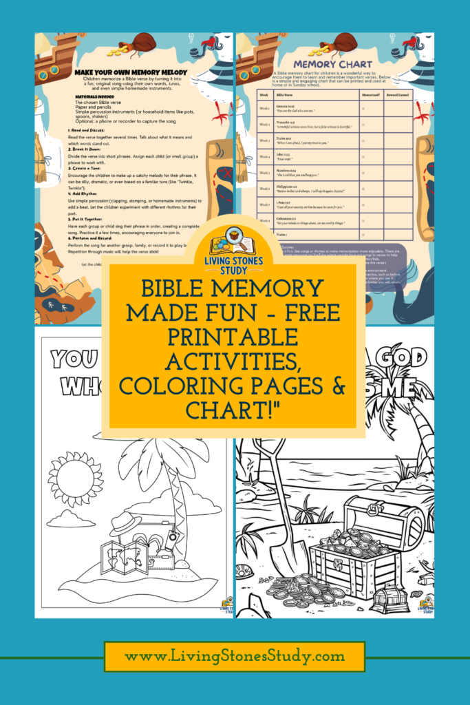 Bible Memory Activity Packet